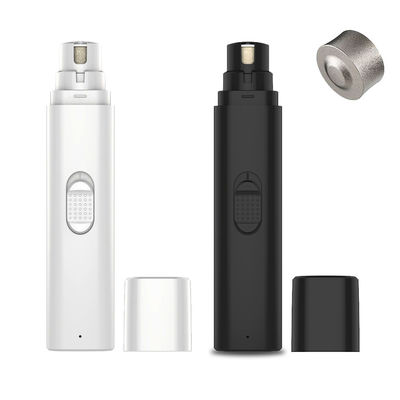 रिचार्जेबल ऑटोमैटिक कैट नेल ट्रिमर सफेद छोटे कुत्ते नेल क्लिपर