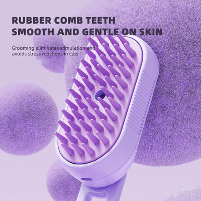 कुत्ते बिल्लियों के लिए OEM पालतू बाल हटाने वाला ब्रश - 2-इन-1 ग्रूमिंग टूल