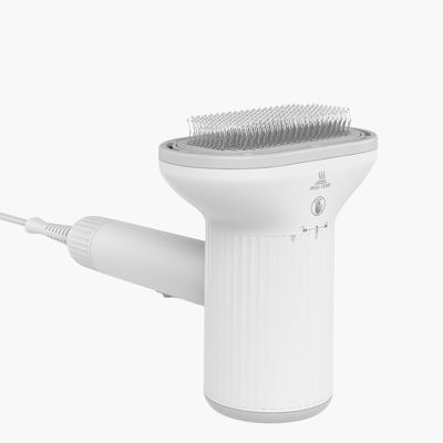 हल्का 0.2 पाउंड पालतू बाल हटाने वाला संवारक ब्रश, सफेद बॉक्स पैकेजिंग में प्रति कार्टन 60 पीस के साथ